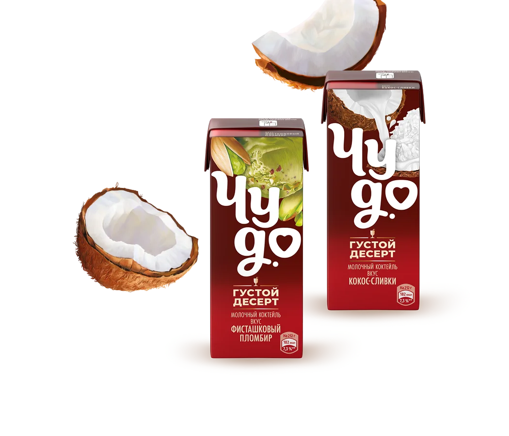 Густые молочные коктейли Чудо для десертного настроения