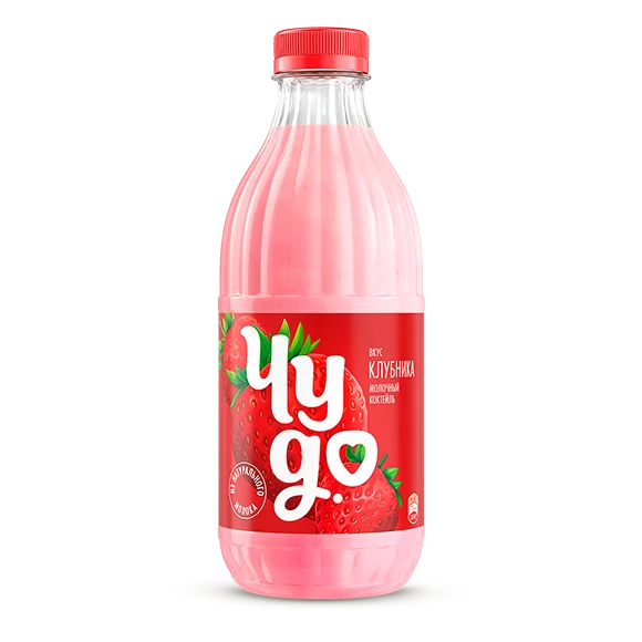 Молочный коктейль клубника