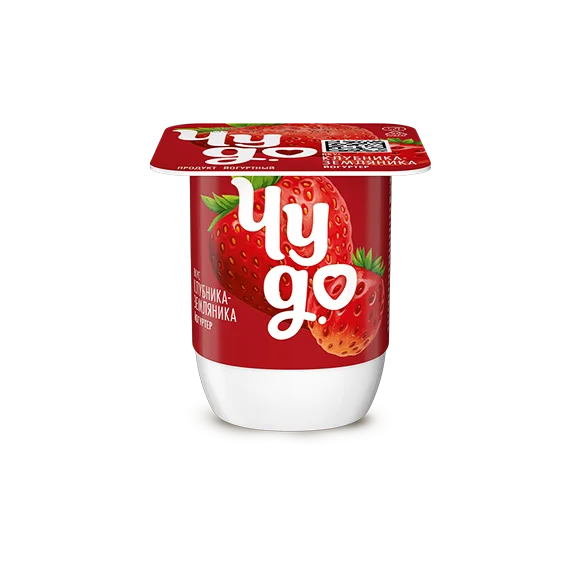 Йогурт густой клубника-земляника йогуртер